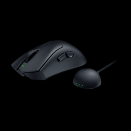 Razer Deathadder V4 Pro - Ultra leichte kabellose ergonomische E-Sport-Maus mit Focus Pro 45K Optical Sensor Gen-2, 56 Gramm Gewicht, schwarz