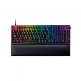 Razer Huntsman V2 Gaming Tastatur (lila Switches) - optische Gaming Tastatur, Clicky Purple Switches, Chroma RGB, deutsches Layout (QWERTZ)