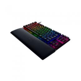 Razer Huntsman V2 TKL Gaming Tastatur (lila Switches) - optische Gaming Tastatur, clicky Purple Switches, Chroma RGB, deutsches Layout (QWERTZ)