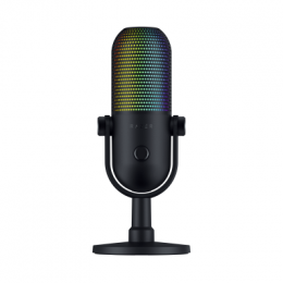 Razer Seiren V3 Chroma USB-Mikrofon - RGB-USB-Mikrofon mit Tap-to-Mute und reaktiver Beleuchtung