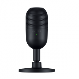 Razer Seiren V3 Mini - Schwarz - Ultra kompaktes USB-Mikrofon mit Tap-to-Mute mit LED Kontrolle