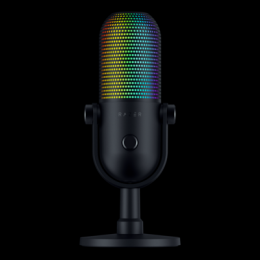 Razer Serien V3 Chroma 32-Bit Gaming Mikrofon RGB-USB-Mikrofon mit 32-Bit-DSP, schwarz