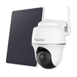 Reolink Argus Series B420 Überwachungskamera mit Solarpanel 3MP (2304x1296), Solar/Akkubetrieb, IP65-Wetterschutz, Intelligente Erkennung