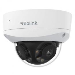 Reolink Duo Series P757 IP Überwachungskamera 16MP (4608x1728), PoE, IP67-Wetterschutz, Nachtsicht in Farbe, Zwei-Objektiv-System, 180° Panorama-Blick