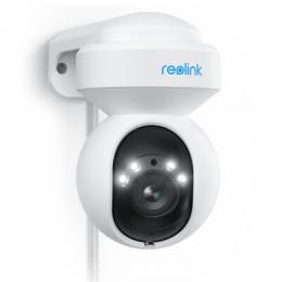 Reolink E Series E560 WLAN Überwachungskamera 8MP (3840x2160), IP65-Wetterschutz, Nachtsicht in Farbe, PTZ-Funktion und Auto. Verfolgung