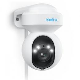 Reolink E Series E560 WLAN Überwachungskamera 8MP (3840x2160), IP65-Wetterschutz, Nachtsicht in Farbe, PTZ-Funktion und Auto. Verfolgung