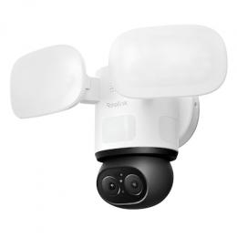 Reolink Floodlight Series F850W Überwachungskamera 8MP (5120x1552), WiFi 6, Dual-Objektiv, 360° Auto-Tracking, 3000 Lumen Flutlicht, KI-Videosuche