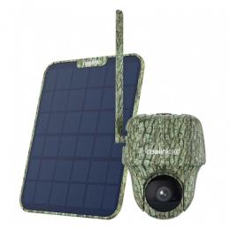 Reolink Go Series G450 4G Wildkamera mit Solar Panel 2 B-Ware 8MP (3840x2160), Akku-/Solarbetrieb, IP64-Wetterschutz, 360° Rundumsicht, Erkennung von