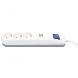 REV 3fach Steckdosenleiste mit 2 USB-Ports (max. 2,4 A)