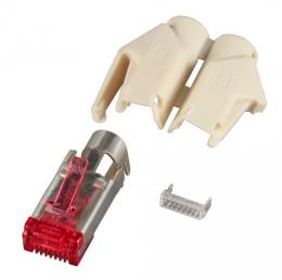 RJ45-Hirose Stecker TM21 beige, 50 Stck, 3 Elemente, Cat. 6