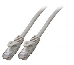 RJ45 Patchkabel Cat.5e U/UTP LSZH, CCA, AWG24/7, grau 4m