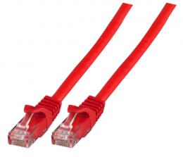 RJ45 Patchkabel Cat.5e U/UTP LSZH, CCA, AWG24/7, rot 10m