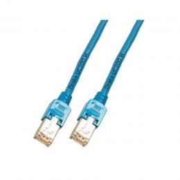 RJ45 Patchkabel F/UTP, Cat.5e, TM11, UC300, 0,25m, blau