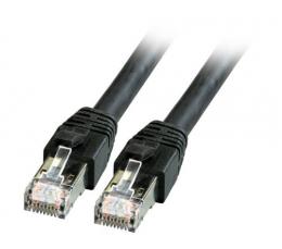 RJ45 Patchkabel S/FTP, Cat.8.1, BC, LSZH, 5m, schwarz