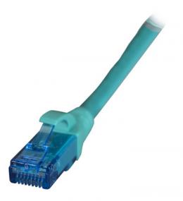 RJ45 Patchkabel U/UTP, Cat.6A, LSZH, Premium, 500MHz, 10m, grn