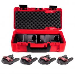 Rothenberger Pressbacken Set M 15-18-22-28 ( 015062X ) im Rocase 4212 Werkzeugkoffer