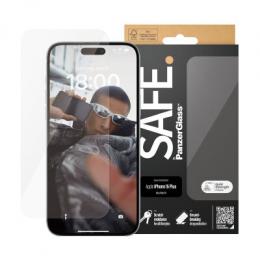 SAFE. by PanzerGlass™ Displayschutz iPhone 15 Plus Ultra-Wide Fit