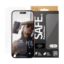 SAFE. by PanzerGlass™ Displayschutz iPhone 15 Ultra-Wide Fit