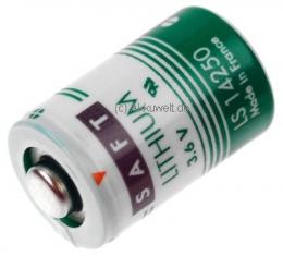 Saft LS14250 Lithium - Batterie 1/2AA Mignon