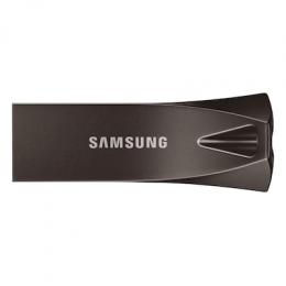 Samsung BAR Plus (2020) Typ-A 128GB USB-Stick Grau Ohne Schutzkappe, bis zu 400 MB/s, USB 3.2 Gen 1x1 (5 Gbit/s)