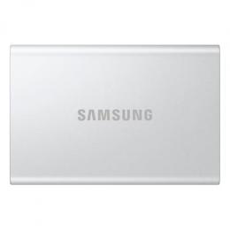 Samsung Portable SSD T7 Resurrected 1TB Silber Externe Solid-State-Drive, USB 3.2 Gen 2x1 (10 Gbit/s)