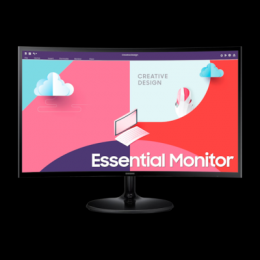 Samsung S27C364EAU Curved Monitor - VA, Full HD, 75 Hz, HDMI