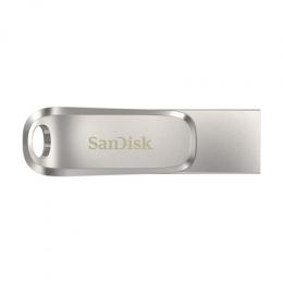 SanDisk Ultra Dual Luxe Typ-A/Typ-C 128GB USB-Stick Swivel, bis zu 150 MB/s, USB 3.2 Gen 1x1 (5 Gbit/s)