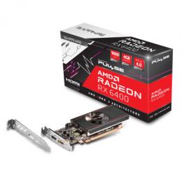 Sapphire Pulse Radeon RX 6400 Grafikkarte - 4GB GDDR6, HDMI, DP