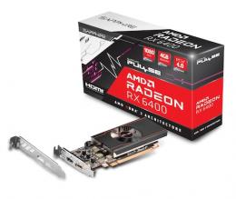 Sapphire Pulse Radeon RX 6400 Grafikkarte - 4GB GDDR6, HDMI, DP