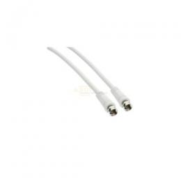 SAT-Anschlusskabel F-St. -> F-St. >75dB  1m wei     