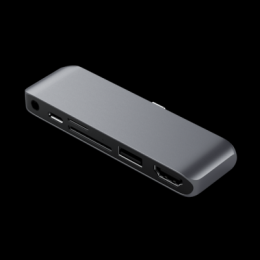 Satechi USB-C Mobile Pro Hub SD space grey