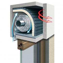 Schellenberg 25-mm-Rollladenkasten-Dämmung, 2-teilig, 100 x 50 cm