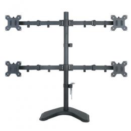 Schreibtischhalterung fr 4 LCD TV LED 13-27
