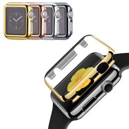 Schutzhülle Hülle Cover Case Apple Watch iWatch 38 mm 42 mm Display Panzerglas
