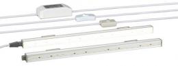 Set aus LED Leuchte + Anschlussset 230 V, IR-Sensor, Schalter