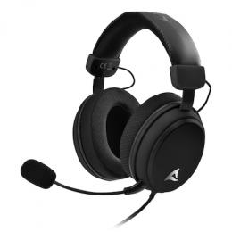 Sharkoon SGH25 Multiplattform-Gaming-Headset kabelgebundenes Gaming-Headset mit integrierten Inline-Controller und hochwertigen 50mm-Treibern