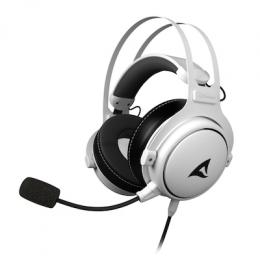 Sharkoon SGH50 Multiplattform Gaming Headset (weiß) - mit modularem Kabel, kompatibel zur PS4/5 und Xbox Series S/X (weiß)