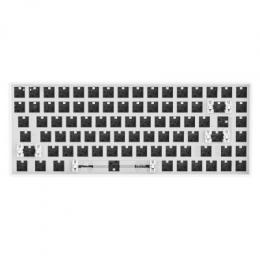 Sharkoon SKILLER SGK50 S3 Barebone Gaming Tastatur - komplett personalisierbare Gaming Tastatur im 75% Layout, Hot-Swap, RGB-Beleuchtung, QWERTZ-Layou