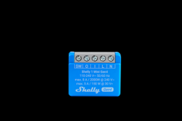 Shelly 1 Mini Gen. 4 - Steuerrelais mit max. 8A, WLAN, Zigbee, Matter & Bluetooth, Shelly Chipsatz