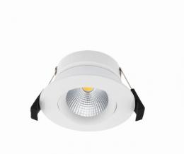 Shelly LightSolutions Hilux DS8 White Hilux DS8 LED Einbaustrahler · 2200-6500K · CRI95 · 600lm · BT · WLAN · weiß