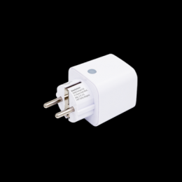 Shelly Plug M Gen3 weiß - kleiner smarter Stecker mit WLAN und Bluetooth-Konnektivität und Leistungsmessung