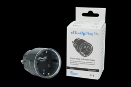Shelly Plug PM Gen3 schwarz - Das Gerät überwacht nur den Energieverbrauch. Es kann keine Elektrogeräte ein-/ausschalten