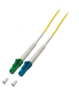 Simplex LWL Patchkabel LC-LC/APC OS2 2m, 2,0mm Gelb 9/125m