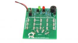 SOL-EXPERT Lötbausatz „Die goldene Mitte“, LED-Reaktionsspiel mit Tastersteuerung