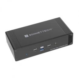 Sonnet Echo Dual NVMe Thunderbolt Dockingstation 40Gbps Thunderbolt, für bis zu 5K-Displays, Zwei M.2 NVMe PCIe SSD-Steckplätze