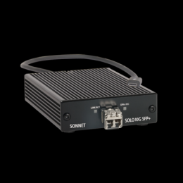 Sonnet Solo10G Thunderbolt SFP+ 10Gb Ethernet Adapter (SFP+ inklusive)