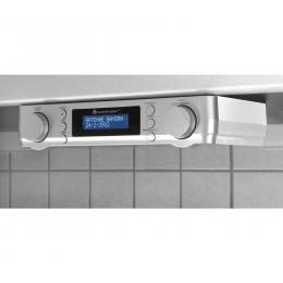 Soundmaster Küchen-/Unterbauradio UR2022SI, UKW/DAB+, Küchentimer, Arbeitsplatzbeleuchtung