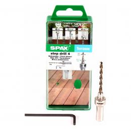 SPAX Bohrsenker step drill 4 Terasse 4 mm Bohrdurchmesser 60 mm Länge ( 5000009186049 )