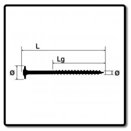 SPAX HI.FORCE Tellerkopfschraube 8,0 x 220 mm 250 Stk. ( 5x 0251010802205 ) Teilgewinde Torx T-STAR plus T40 4CUT WIROX 