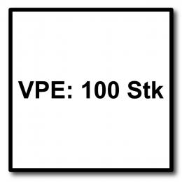 SPAX HI.FORCE Tellerkopfschraube 8,0 x 80 mm 100 Stk. ( 2x 0251010800805 ) Vollgewinde Torx T-STAR plus T40 WIROX 4CUT 